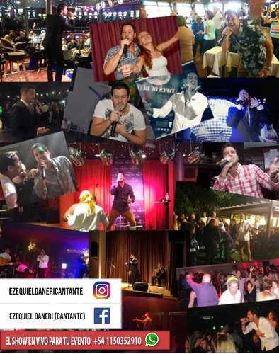 Show En Vivo Cantante Animación Dj Karaoke Fiestas Y Eventos