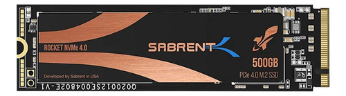 Disco sólido interno Sabrent  SB-ROCKET-NVMe4 500GB