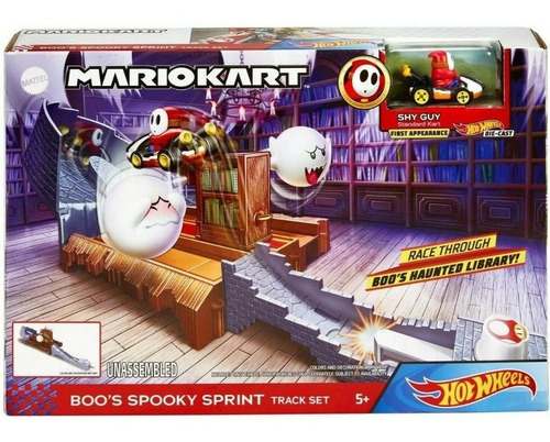 Pista De Mario Hot Wheels Mariokart - Boo's Spooky Sprint