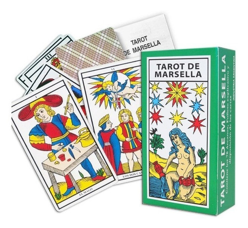 Mazo Cartas Tarot Marsella + Explicativo Joker- Shinora