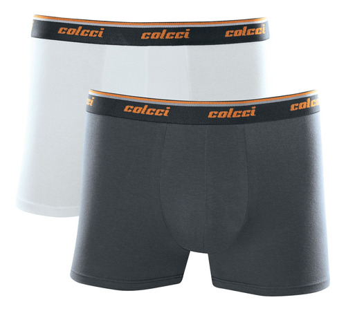 Kit 2 Cuecas Boxer Colcci Cotton Premium Original Masculino 