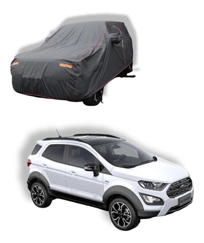 Cubierta Afelpada Impermeable Reflejante Para Ford Eco Sport