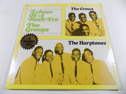 The Crows, The Harptones 2 Vinilos Lp Usa Soul Doo Wop Latín