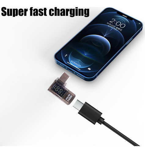 Adaptador De Pantalla Digital De 140 W Con Curva Lateral Tip