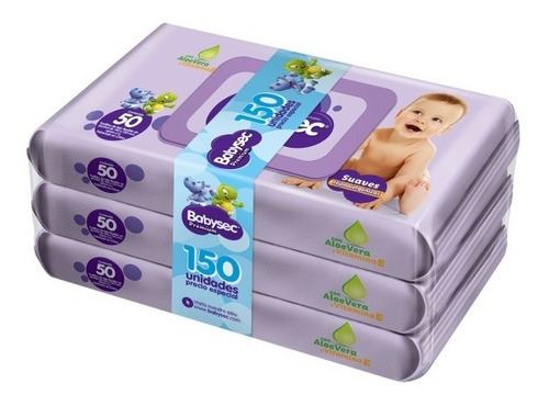 Imagen 1 de 1 de Toallitas Babysec Premium X150 - Bebés Y Niños