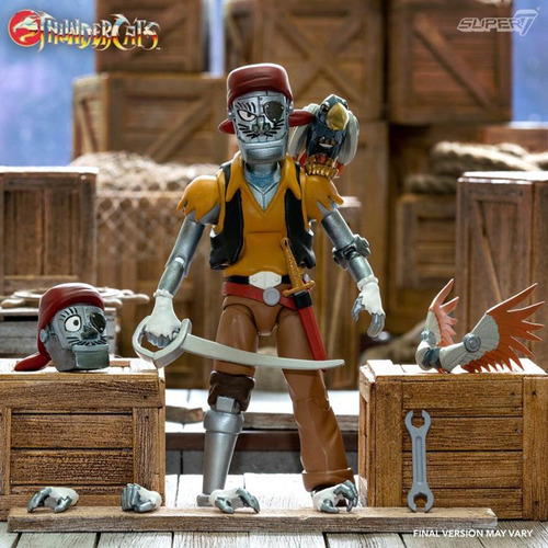 Figura Captain Cracker Thundercats Ultimates Super 7 Capitan