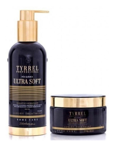 Tyrrel Ultra Soft Kit Manutenção Shampoo + Máscara 250g