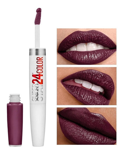 Batom Liquido Uper Stay 24 Extreme Aubergine 270 Maybelline