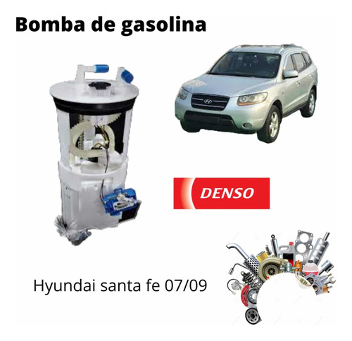 Bomba De Gasolina Hyundai Santa Fe Marca Denso 2007/2009