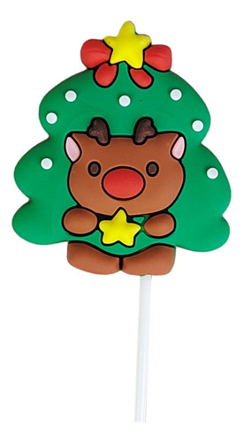 4 X 6 Adornos Para Tartas De Navidad, Decoración 4 Piezas