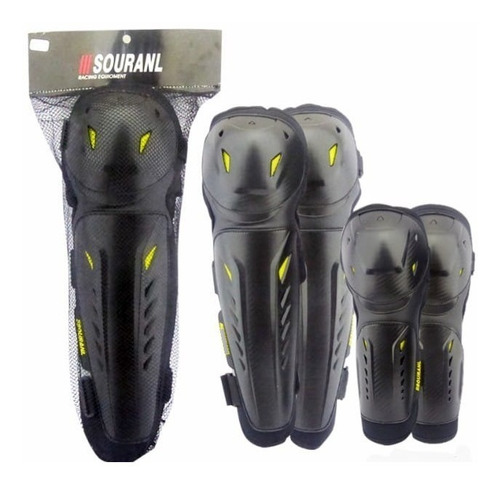 Rodilleras Y Coderas Moto Ajustables Carbono Alta Calidad X4