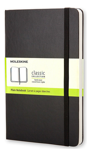 Libreta Moleskine  Clasica Tapa Dura Negra L Lisa