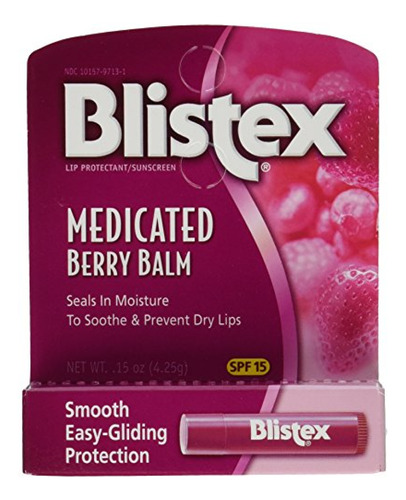 Balsamo Labial Blistex Bálsamo Labial Medicinal, Spf 15, Bay