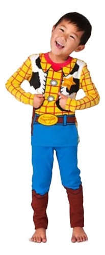 Toy Story Woody Buzz Lightyear Traje De Casa Pijama Niños A