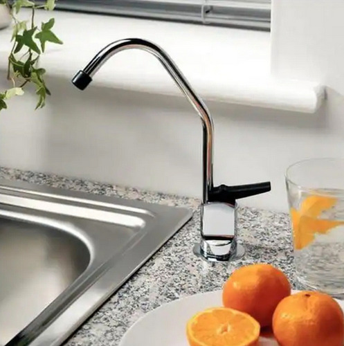 Combo 10 Unidades Canilla Purificado Bajo Mesada Gris