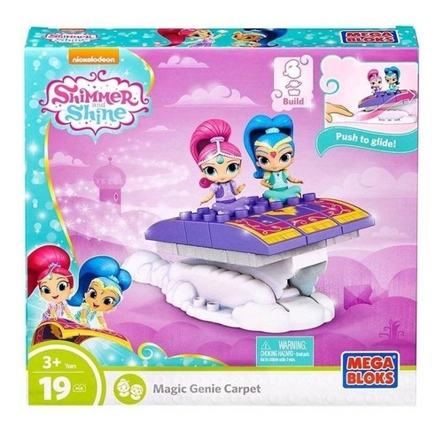 Mega Bloks Nickelodeon - Shimmer And Shine - Alfombra Mágica