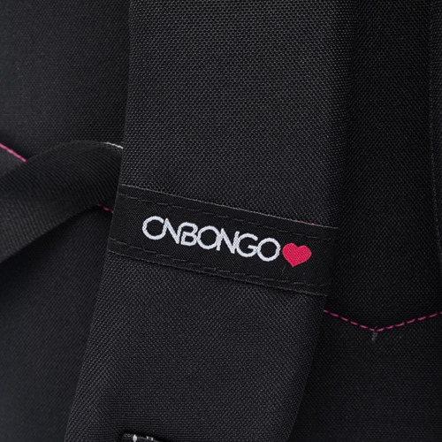 Mochila Escolar C/ Estojo Feminina Ampla Cor Preto Desenho Do Tecido Lisa