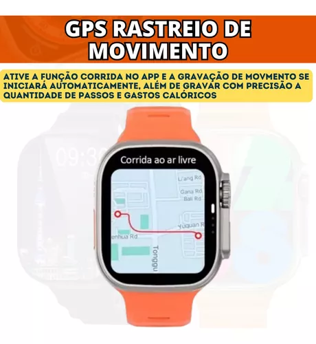 Relógio Smartwatch S9 Ultra Série 9 Nfc Gps 49mm Lançamento