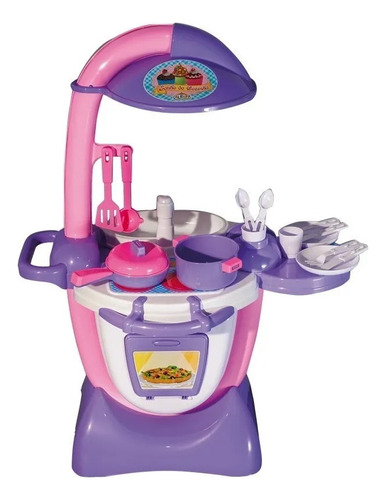 Juego Sueño De Cocina Calesita 1320 Rosa Violeta