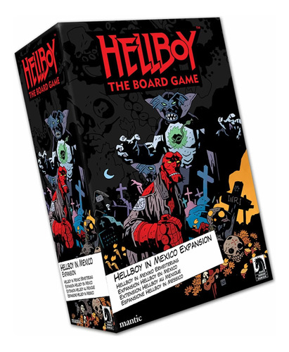 Mantic Games Hellboy The Board Game Hellboy In Mexico Expan.