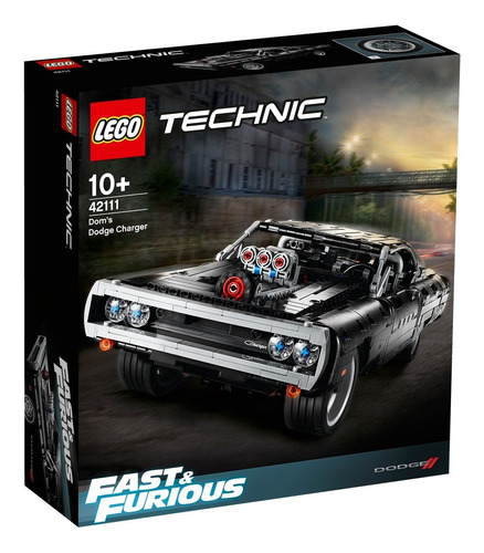 Lego Construcción Auto Dodge Charger De Rápido Y Furioso