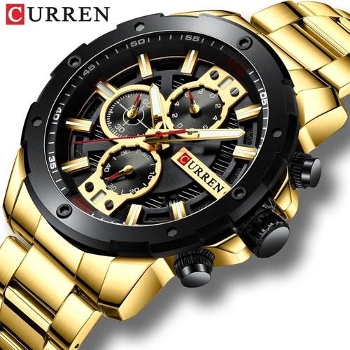 Relojes Deportivos Hombres Marca De Lujo Curren Moda Reloj D