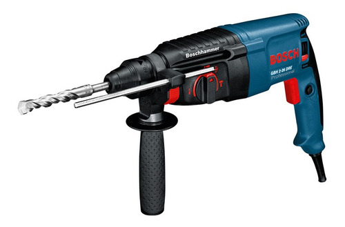 Imagen 3 de 5 de Rotomartillo Bosch Professional GBH 2-26 DRE azul con 800W de potencia 220V