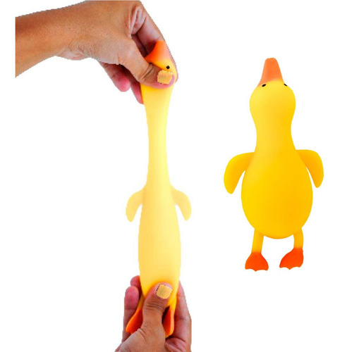 Pato Patinho Estica E Puxa Fidget Toys Anti Stress