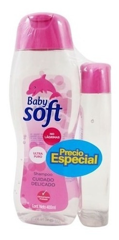Shampoo Baby Soft + Rinse Acondicionador Cuidado Delicado 