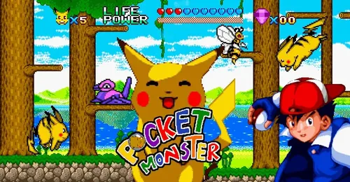 Jogo Pocket Monster Pikachu Super Nintendo | MercadoLivre