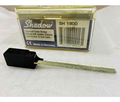 Raridade Captador Violao Shadow Sh1900 Novo Original