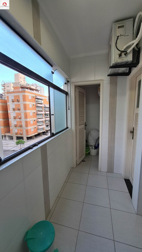 Imagem 22 de 24 de Apartamento Reformado À Venda - Praia Da Enseada - Guarujá Sp - 3 Dormitórios - 2 Banheiros - 1 Vaga De Garagem - Lazer - Ap05635 - 69028424