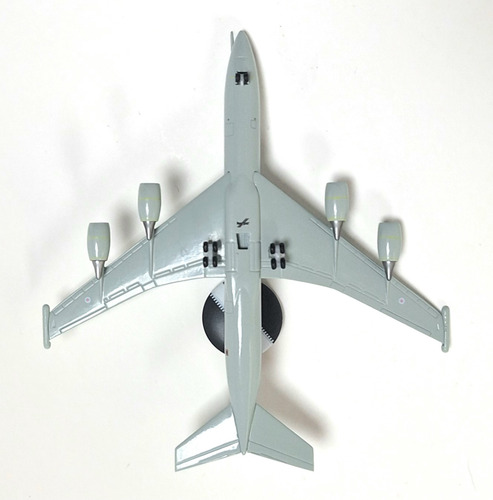Miniatura Diecast 1/500, Avión Boeing E3d Sentry Raf, Herpa