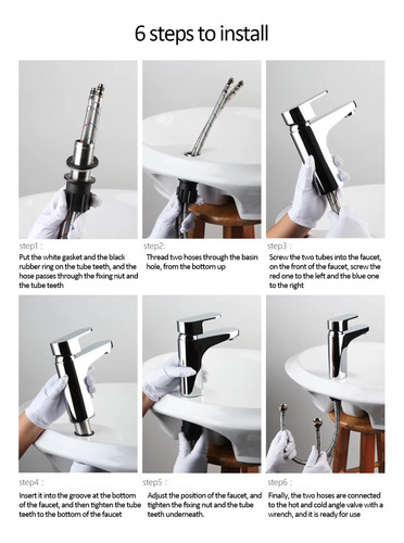 Llave Mezcladora Baja Monomando Para Lavabo Fregadero Grifo