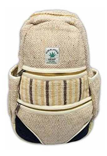 Morral Casual - Zen Canyon Small Natural Hemp Herringbone Sl