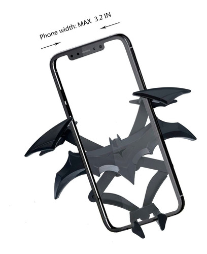 Imagen 3 de 7 de Bati Soporte Holder Para Celulares iPhone Y Android Batman
