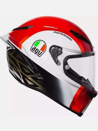 Casco Agv Moto Pista Gp Dot Genuino Vr46 Simoncelli Misano