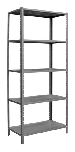 Anaquel Estante Metálico Reforzado Rack Abarrotes 85x30cm