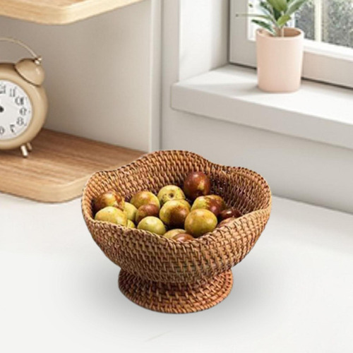 Canasta De Frutas Tejida Canasta De Frutas Con Patas Para