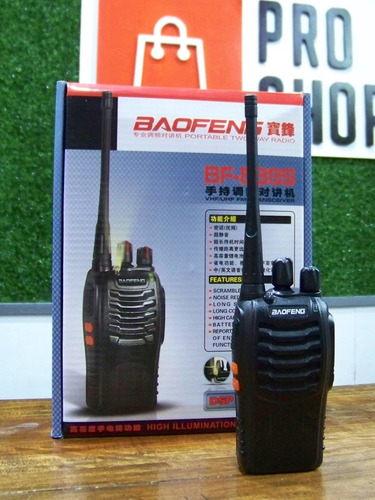 Imagen 3 de 3 de Radio Baofeng Bf888s Transmisor Manos Libres 16 Canales