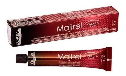 Tintura Loreal Profesional Majirel 50g Coloración Permanente Tono 664 RUBIO OSCURO ROJO COBRIZO