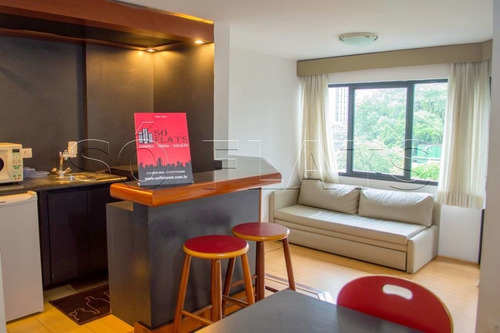 Imagem 1 de 15 de Flat No Brooklin Travessa Da Sansão Alves Dos Santos - Sf23648