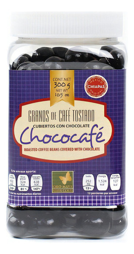 Chococafé Gourmet 300g. Granos De Café Cubierto De Chocolate