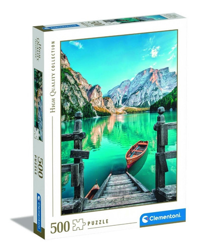 Puzzle 500 Pz Braies Lake 35039 - Clementoni