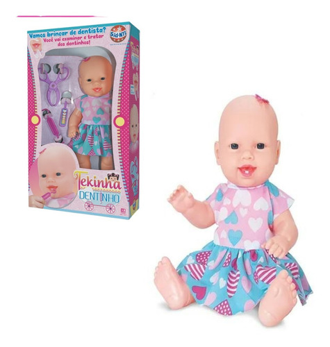 Boneca Bebe Brinquedo Presente Para Menina 3 4 5 6 Anos