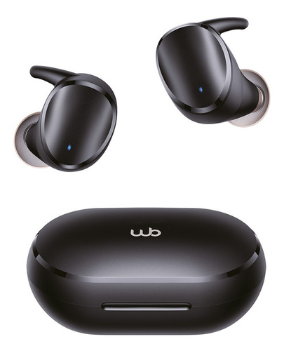 Fone De Ouvido In-ear Bluetooth Webookers WB Linha Noma Liv Tws Cor Preto