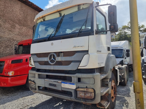 Imagem 14 de 15 de Mercedes-benz Axor 34344 6x4 Ano 2016 Traçado P/ Caçamba