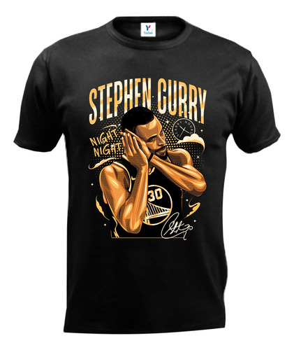 Playera Stephen Curry Nba Golden State Warriors D1