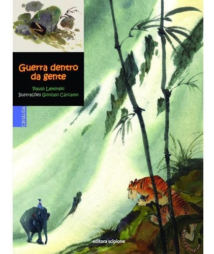 Guerra dentro da gente, de Leminski, Paulo. Editora Somos Sistema de Ensino, capa mole em português, 2006