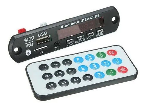 comprar Módulo Bluetooth Con Remoto Usb\u002Fsd\u002Ffm\u002Faux. Caba... Anri Tv